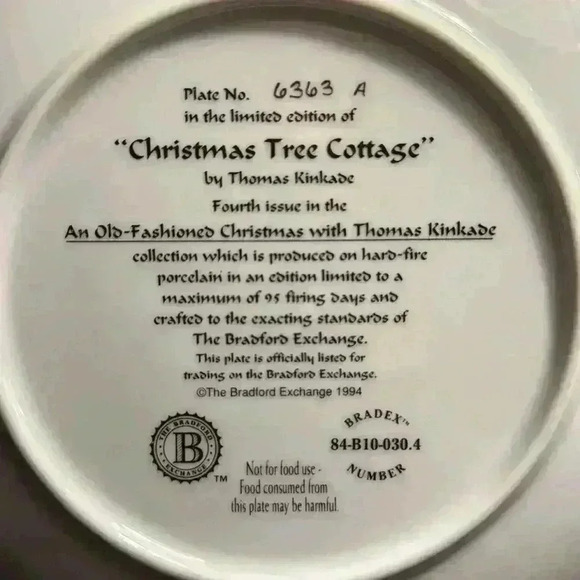 “Christmas Tree Cottage” by Thomas Kinkade - Picture 4 of 6